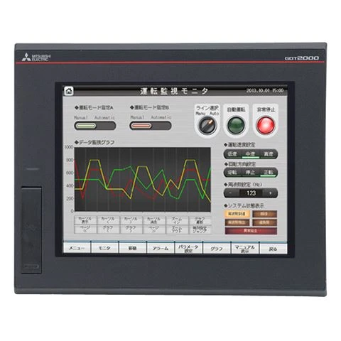 Mitsubishi 8,4 tommer Touch Panel HMI Ny GT2708-VTBA garanti et år lav pris